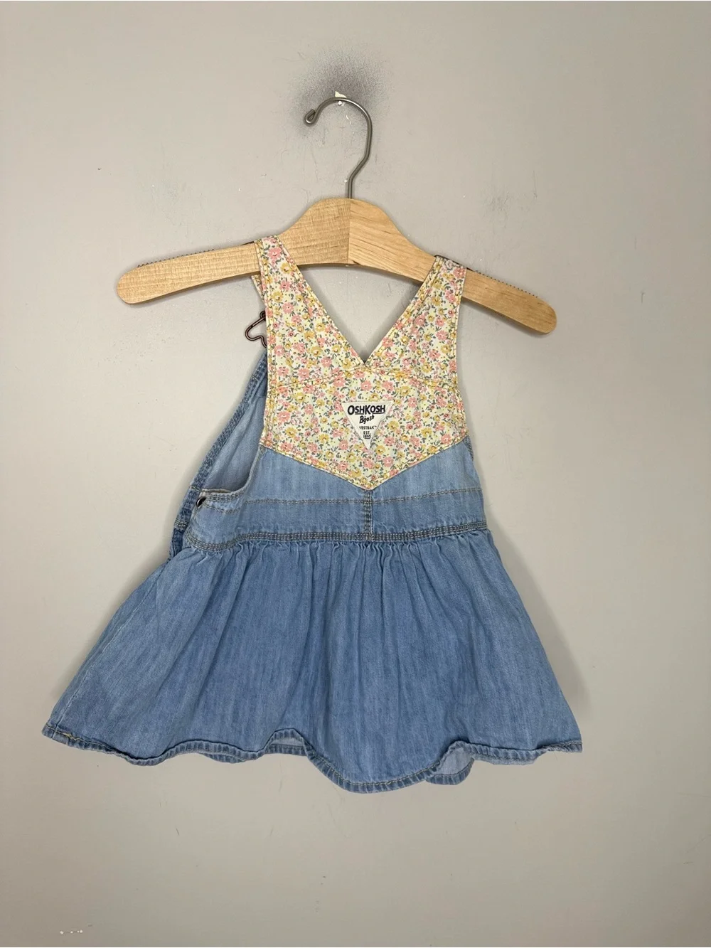$13 ADD ON Oshkosh skirtall Osh Kosh B'Gosh‎ Jumper Denim Floral Zara Baby gap